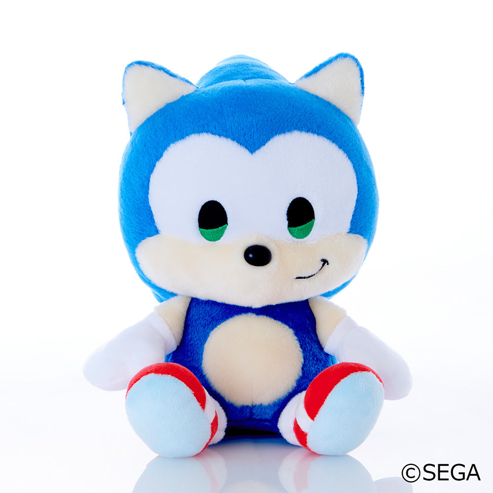 SONIC & FRIENDS ぬいぐるみM ソニック | セガ フェイブ ストア【公式 