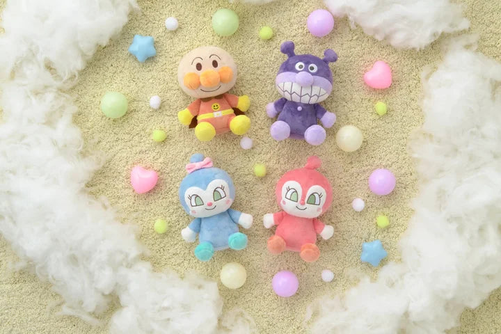 ふんわりカラーぬいぐるみ アンパンマン