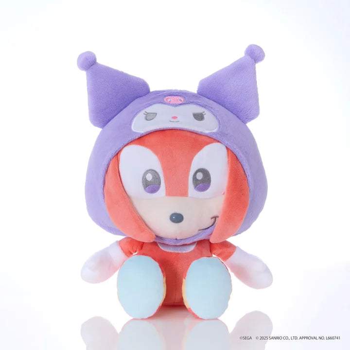 【2025年11月上旬発売】SONIC & FRIENDS Sanrio characters ぬいぐるみM ナックルズ × クロミ