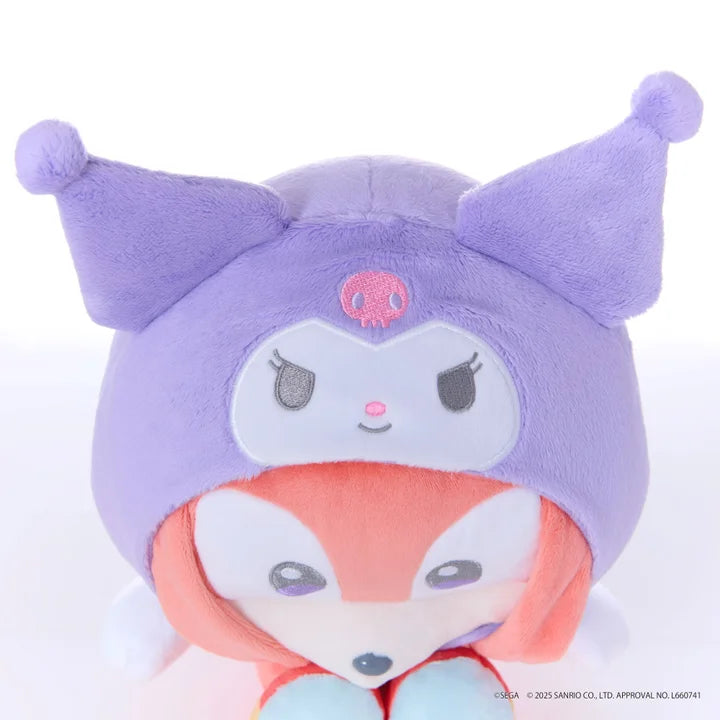 【2025年11月上旬発売】SONIC & FRIENDS Sanrio characters ぬいぐるみM ナックルズ × クロミ