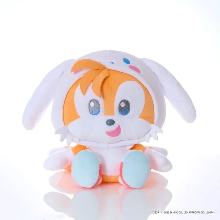 【2025年11月上旬発売】SONIC & FRIENDS Sanrio characters ぬいぐるみM テイルス × シナモロール