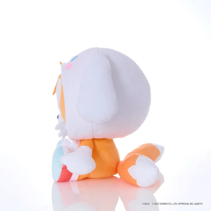 【2025年11月上旬発売】SONIC & FRIENDS Sanrio characters ぬいぐるみM テイルス × シナモロール