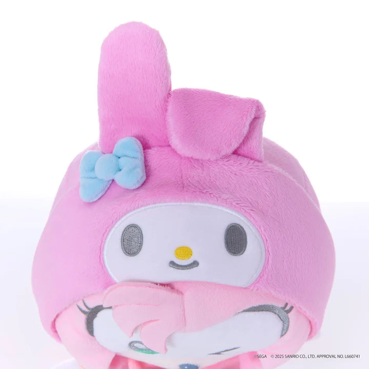 【2025年11月上旬発売】SONIC & FRIENDS Sanrio characters ぬいぐるみM エミー × マイメロディ