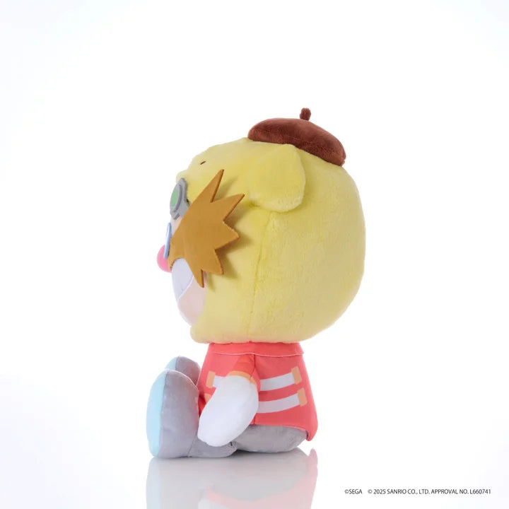 【2025年11月上旬発売】SONIC & FRIENDS Sanrio characters ぬいぐるみM Dr.エッグマン × ポムポムプリン