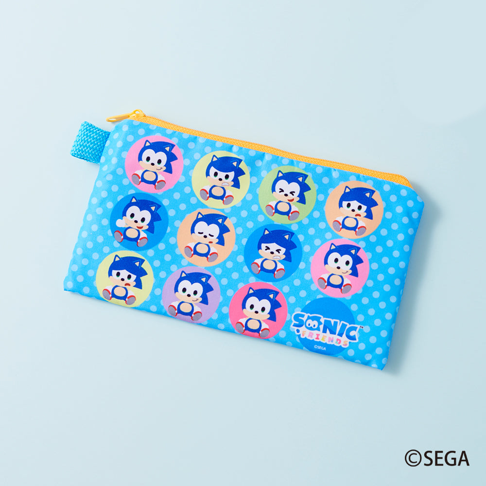 SONIC & FRIENDS スクエアポーチ ソニック