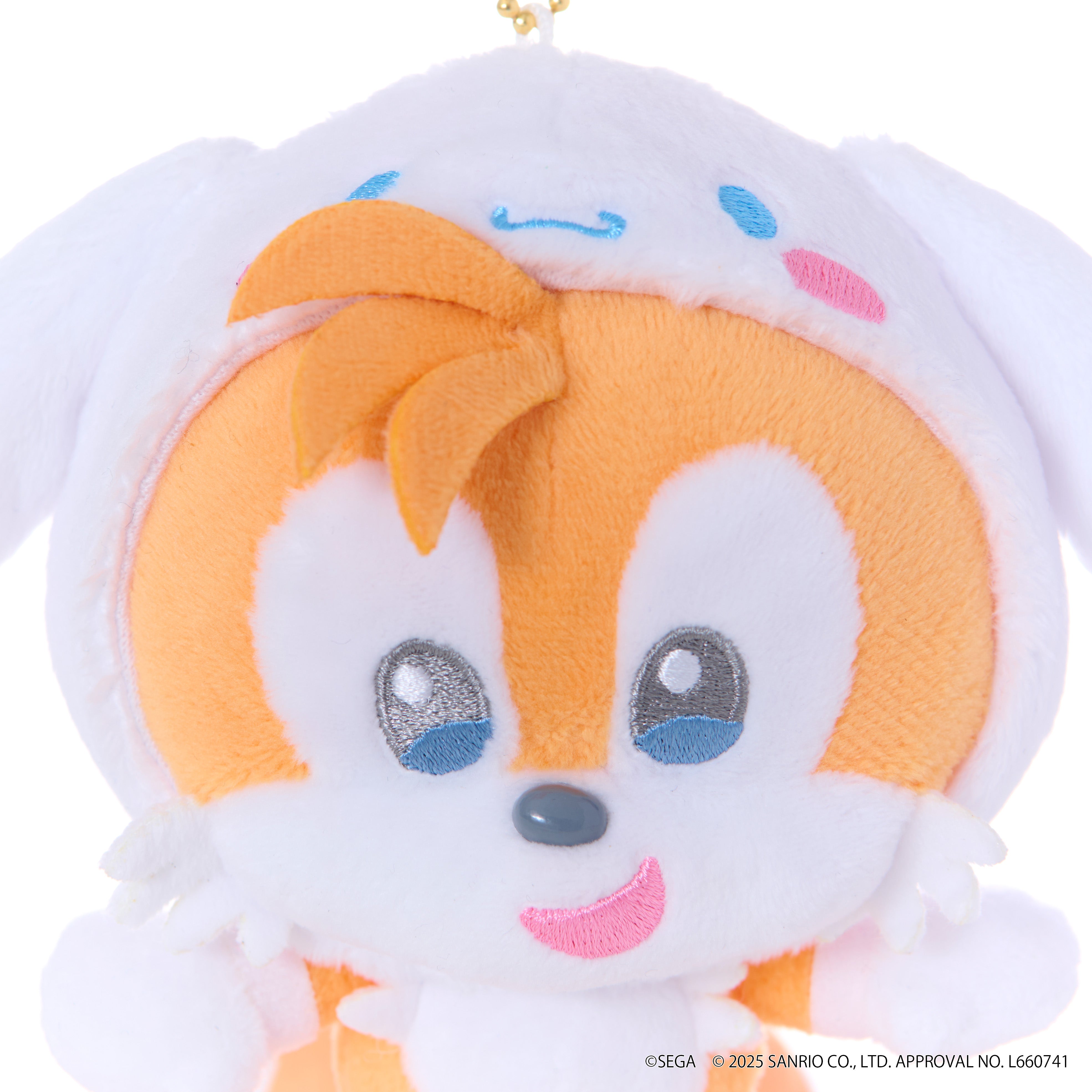 【2025年11月上旬発売】SONIC & FRIENDS Sanrio characters マスコット テイルス × シナモロール