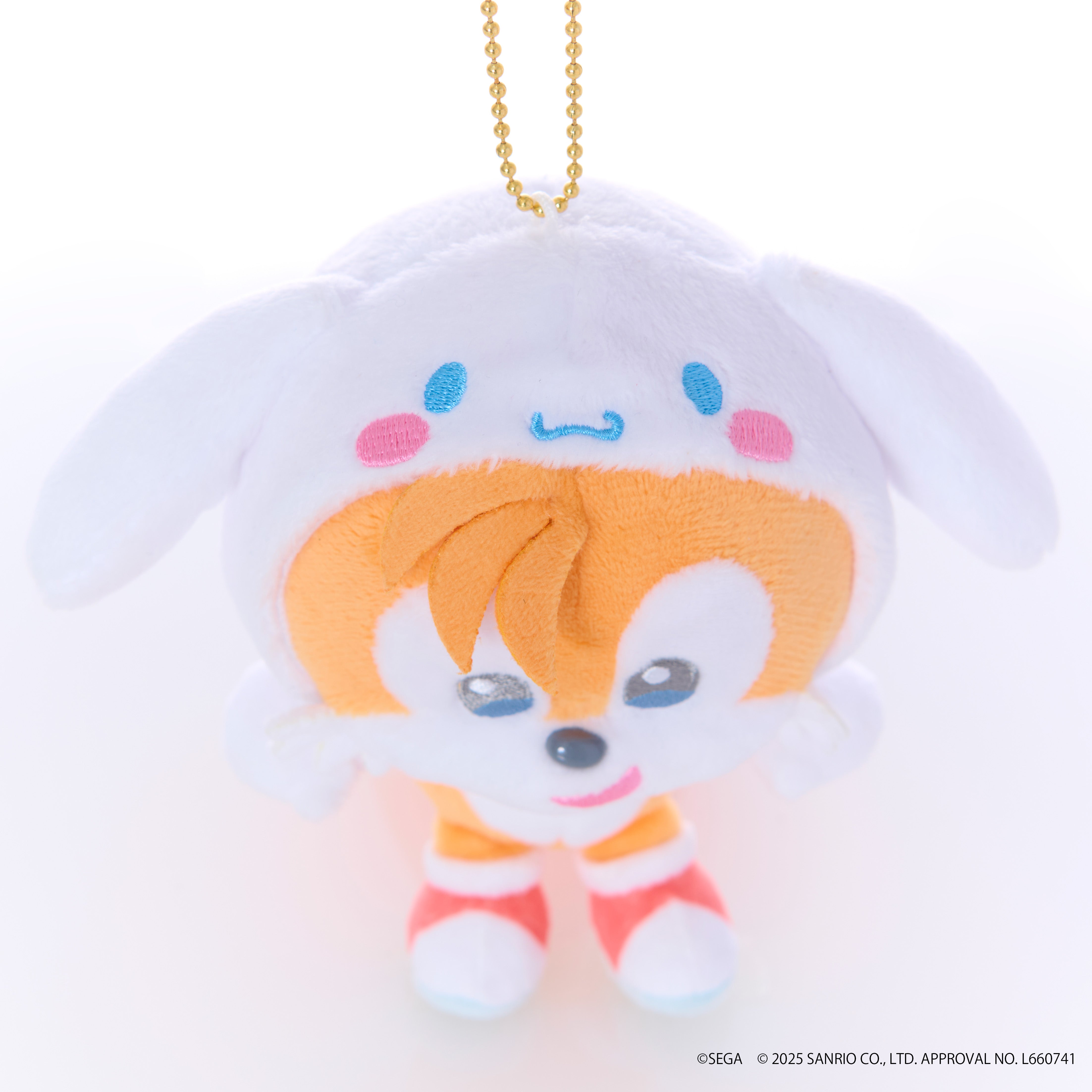 【2025年11月上旬発売】SONIC & FRIENDS Sanrio characters マスコット テイルス × シナモロール