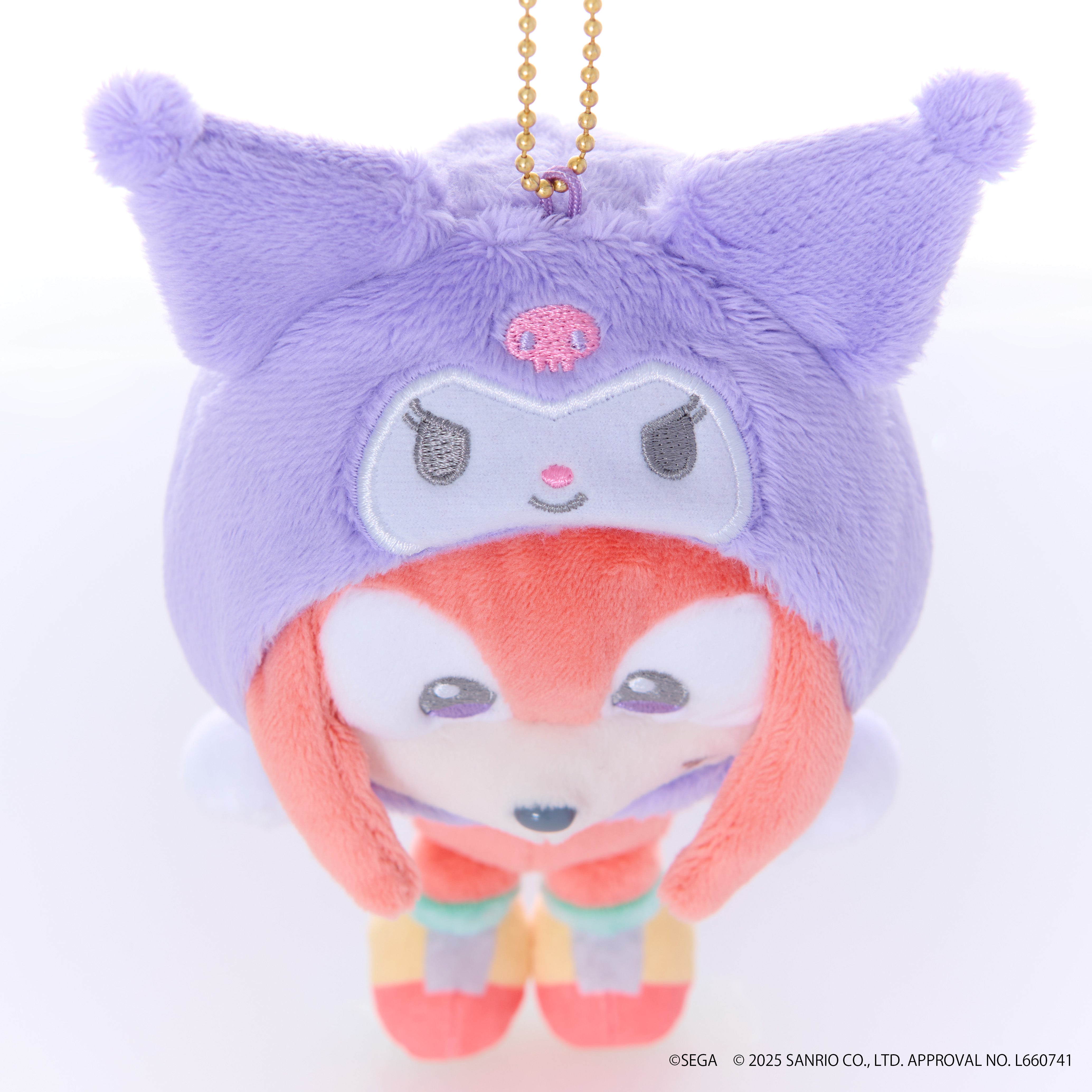 【2025年11月上旬発売】SONIC & FRIENDS Sanrio characters マスコット ナックルズ × クロミ