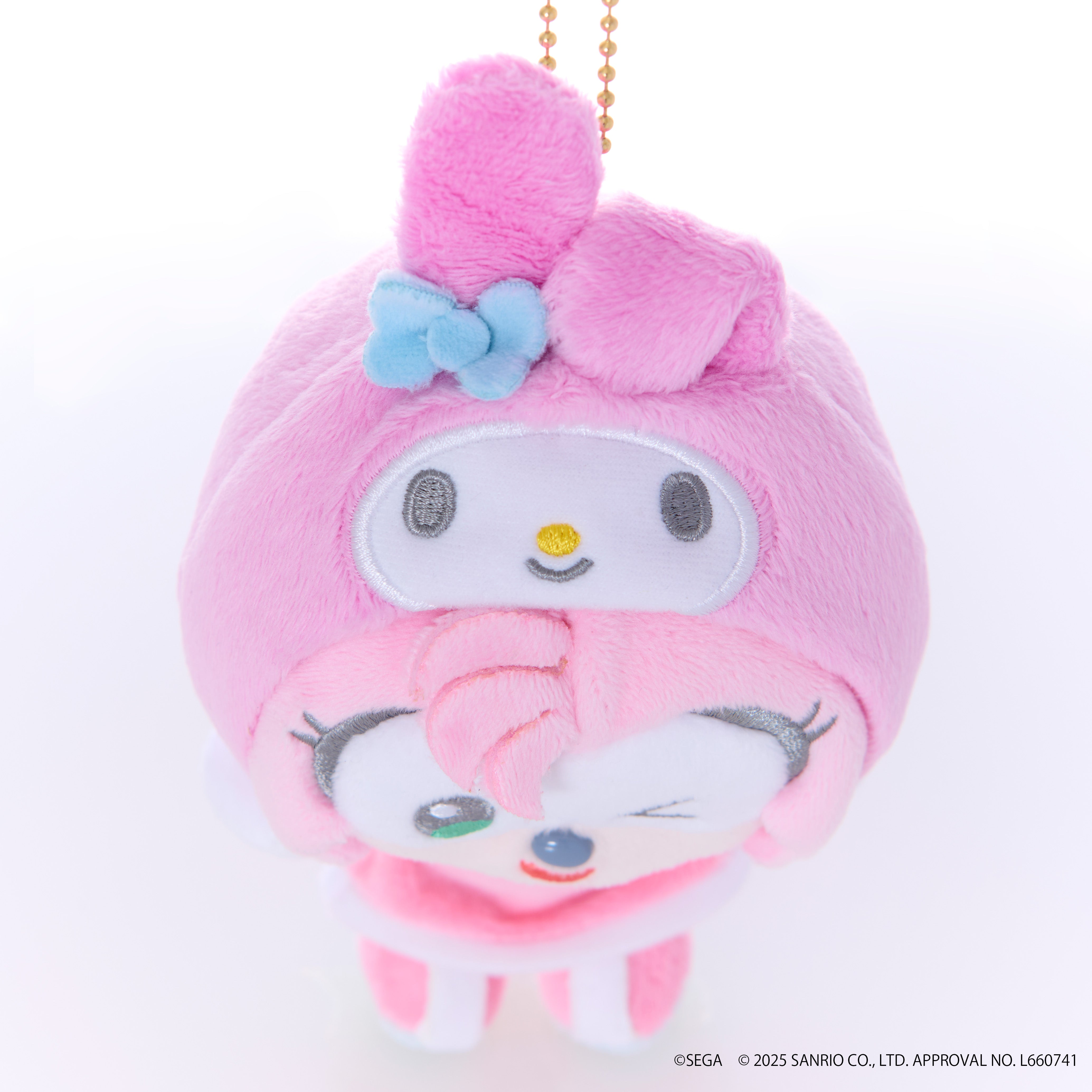 【2025年11月上旬発売】SONIC & FRIENDS Sanrio characters マスコット エミー × マイメロディ