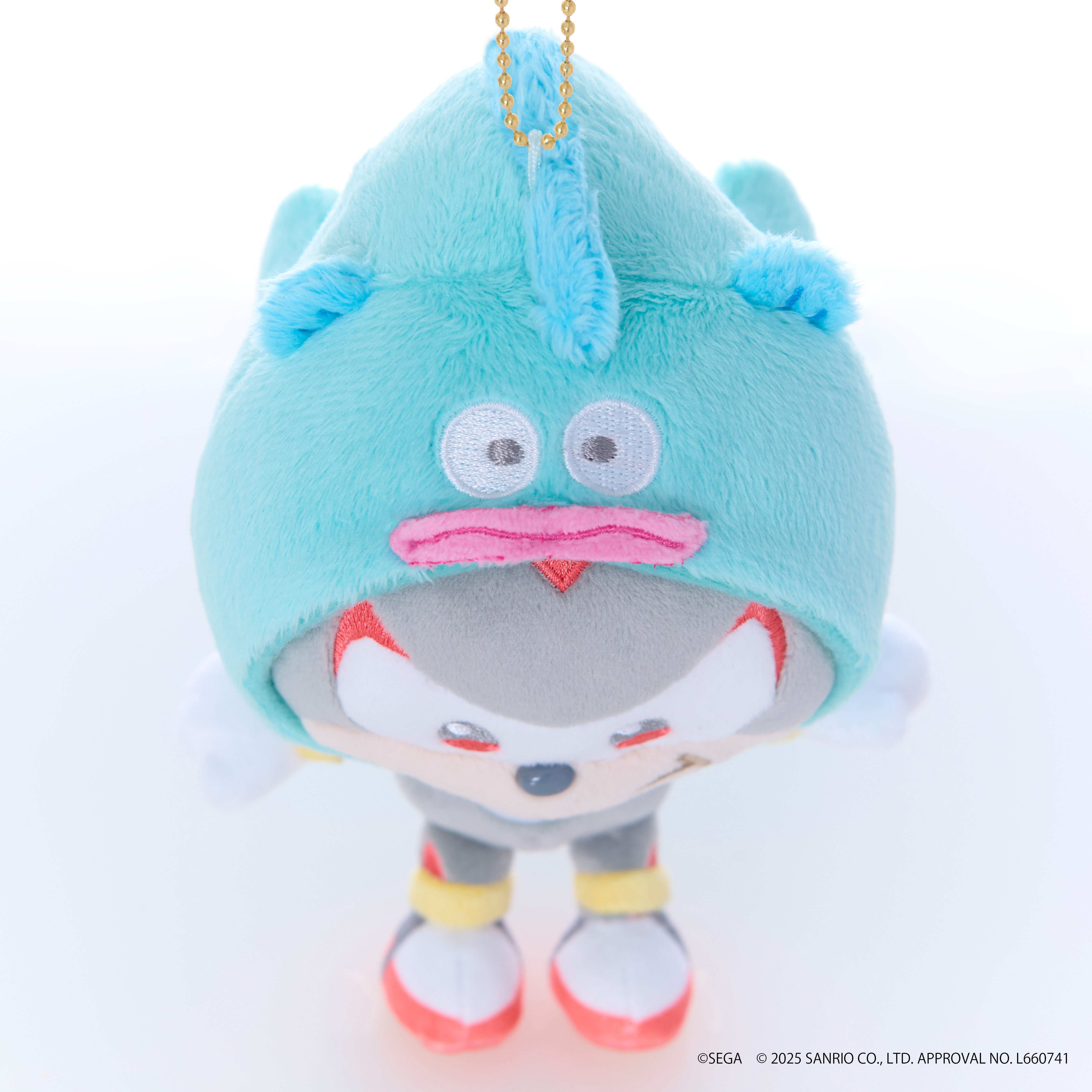 【2025年12月中旬発売】SONIC & FRIENDS Sanrio characters マスコット シャドウ × ハンギョドン