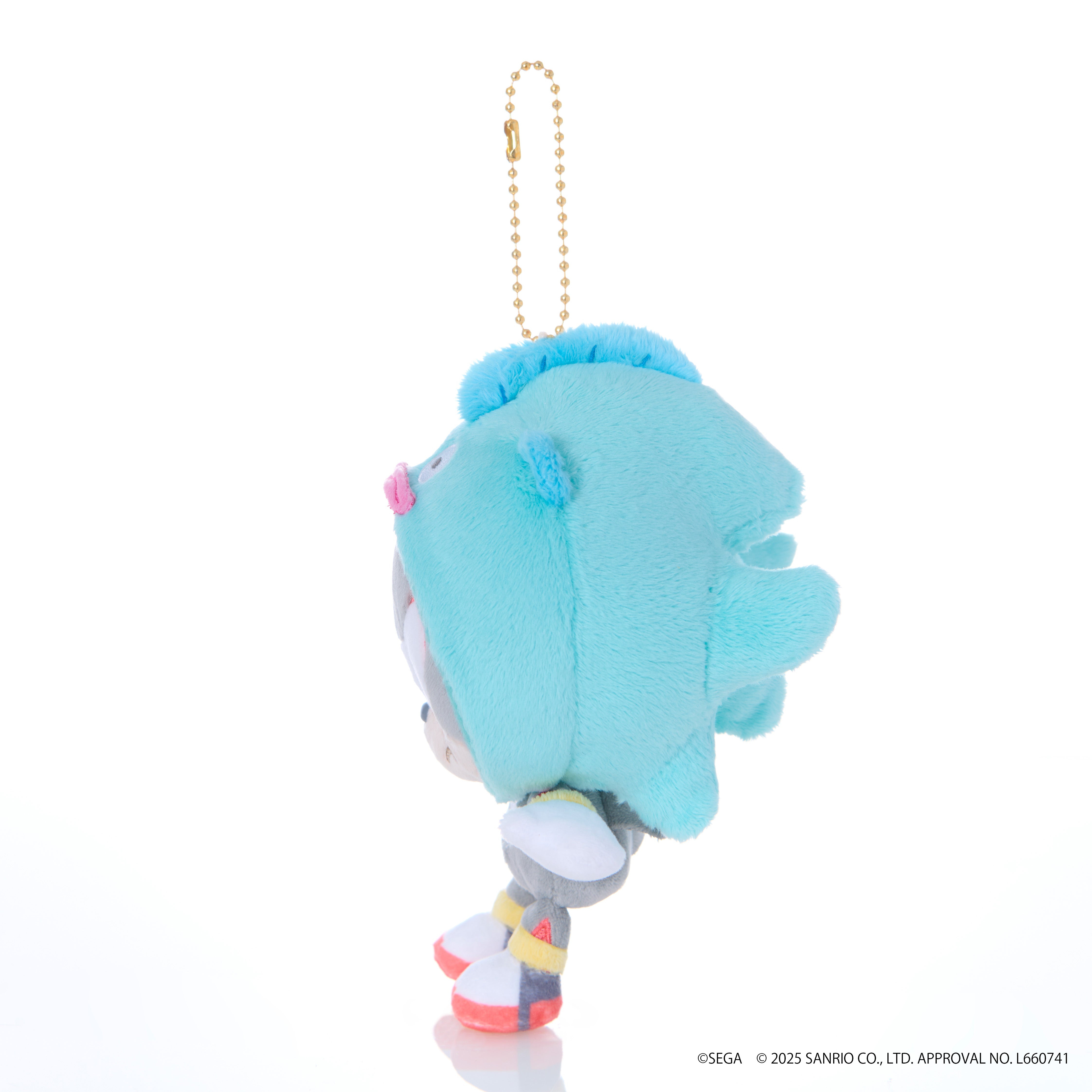 【2025年12月中旬発売】SONIC & FRIENDS Sanrio characters マスコット シャドウ × ハンギョドン