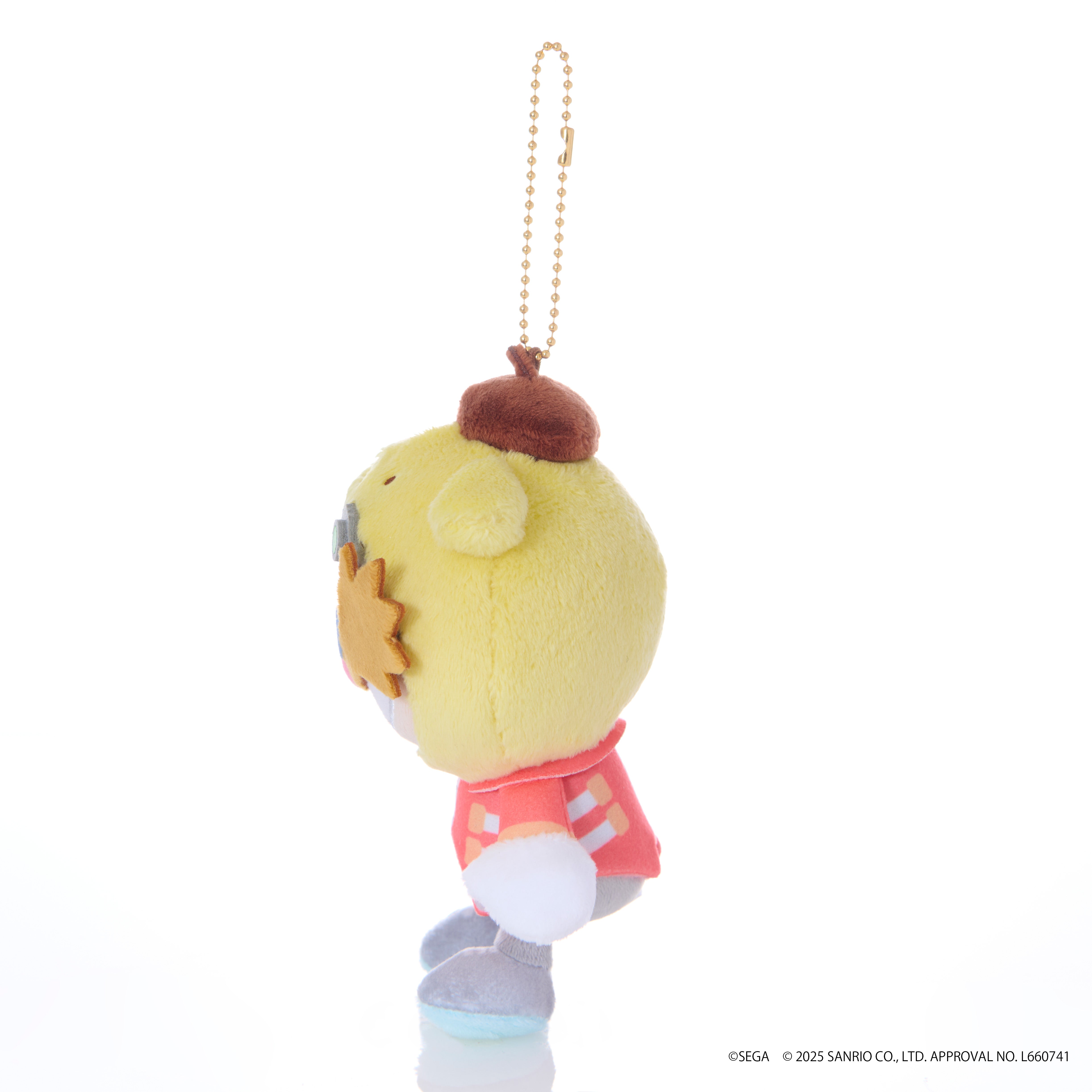 【2025年11月上旬発売】SONIC & FRIENDS Sanrio characters マスコット Dr.エッグマン × ポムポムプリン