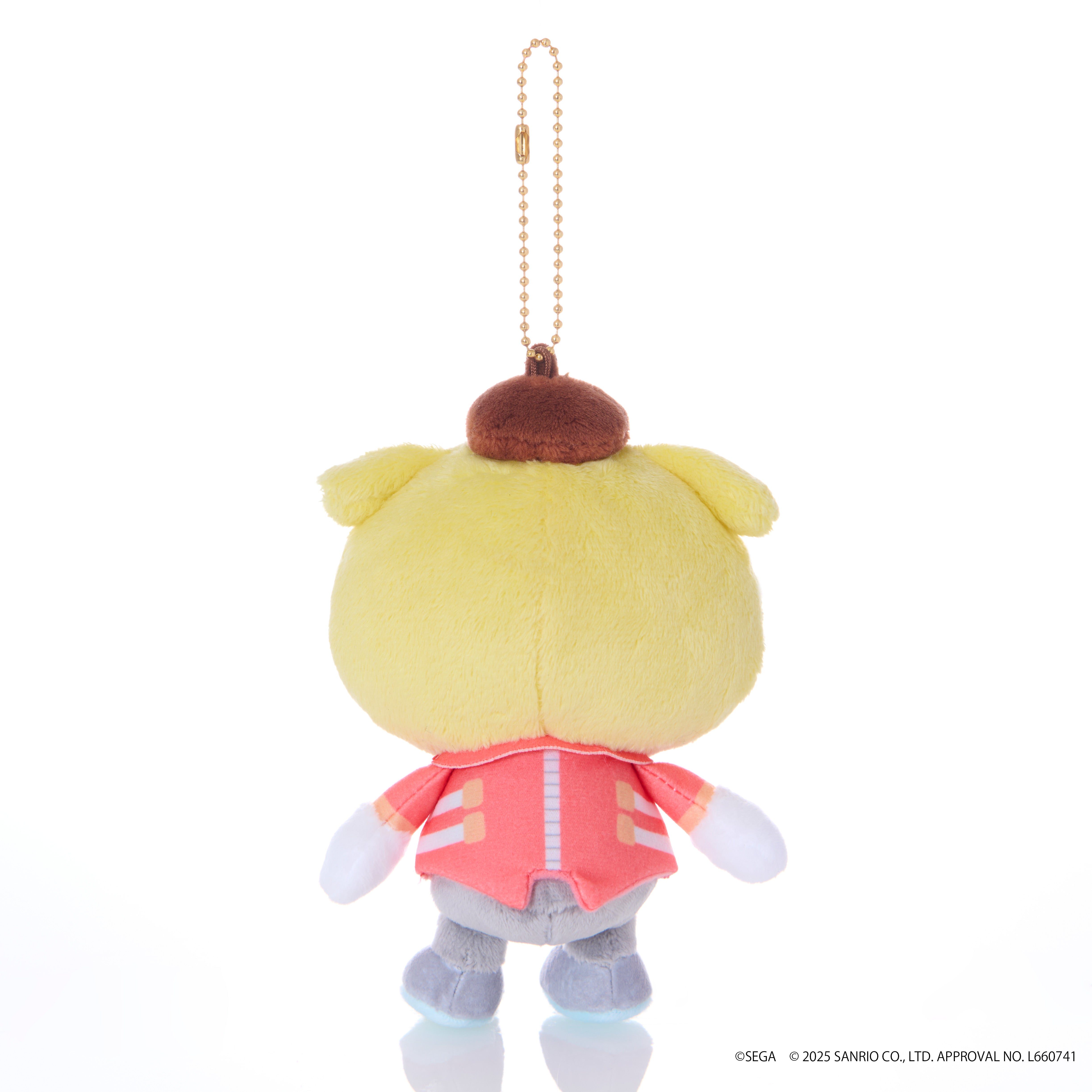 【2025年11月上旬発売】SONIC & FRIENDS Sanrio characters マスコット Dr.エッグマン × ポムポムプリン