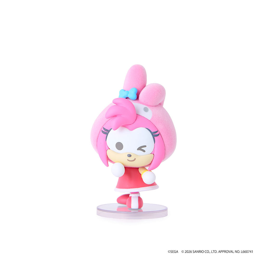 【7月23日発売予定】SONIC&FRIENDS×Sanrio characters ふわふわフィギュア Relax