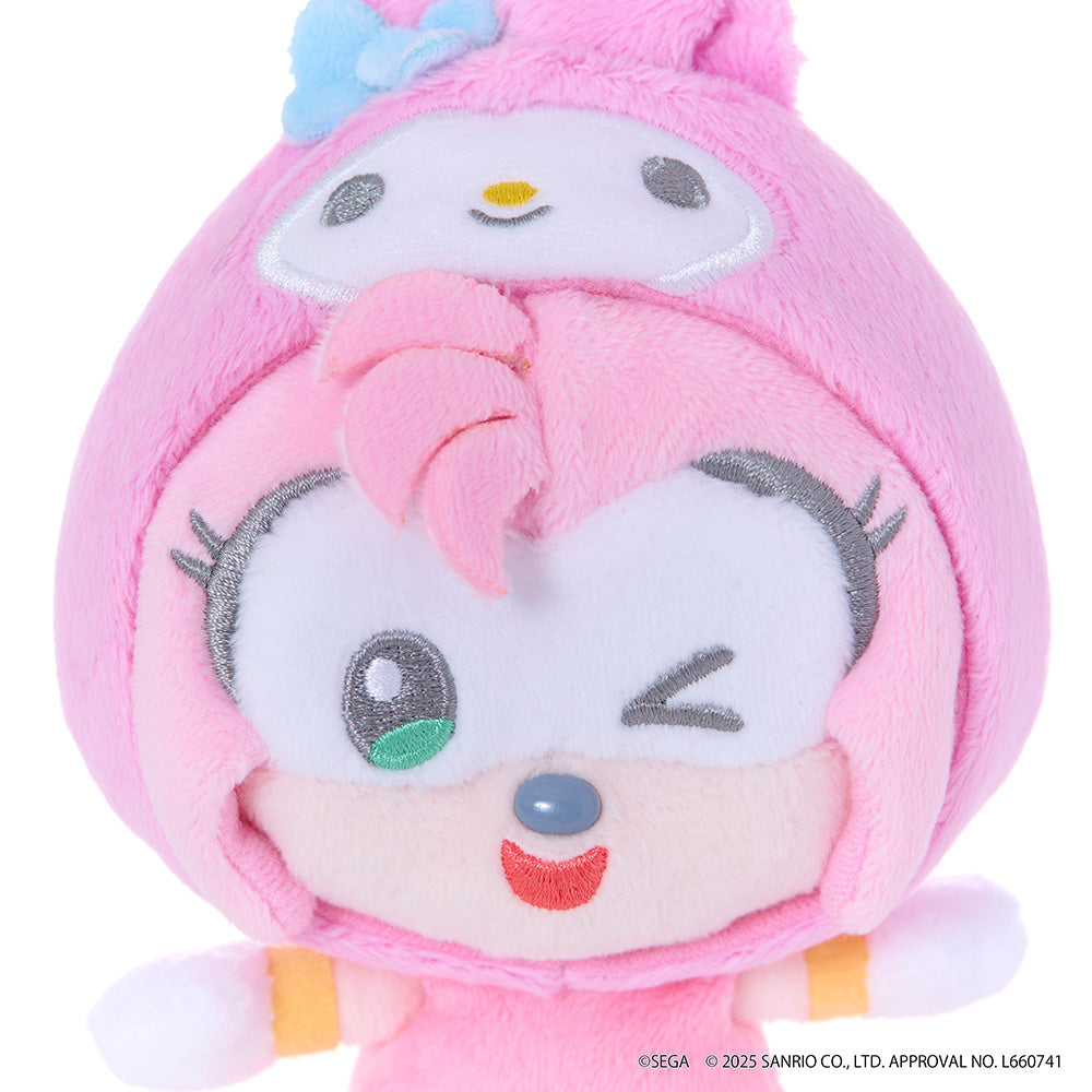 【2025年11月上旬発売】SONIC & FRIENDS Sanrio characters マスコット エミー × マイメロディ