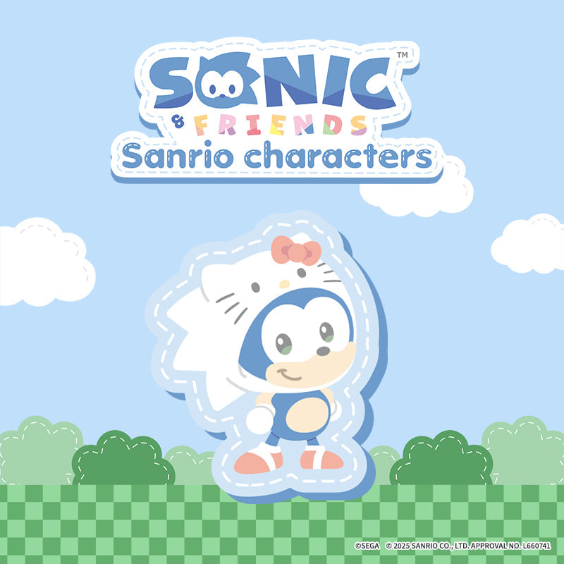 「SONIC & FRIENDS Sanrio characters」ぬいぐるみとマスコットが2025年秋発売決定