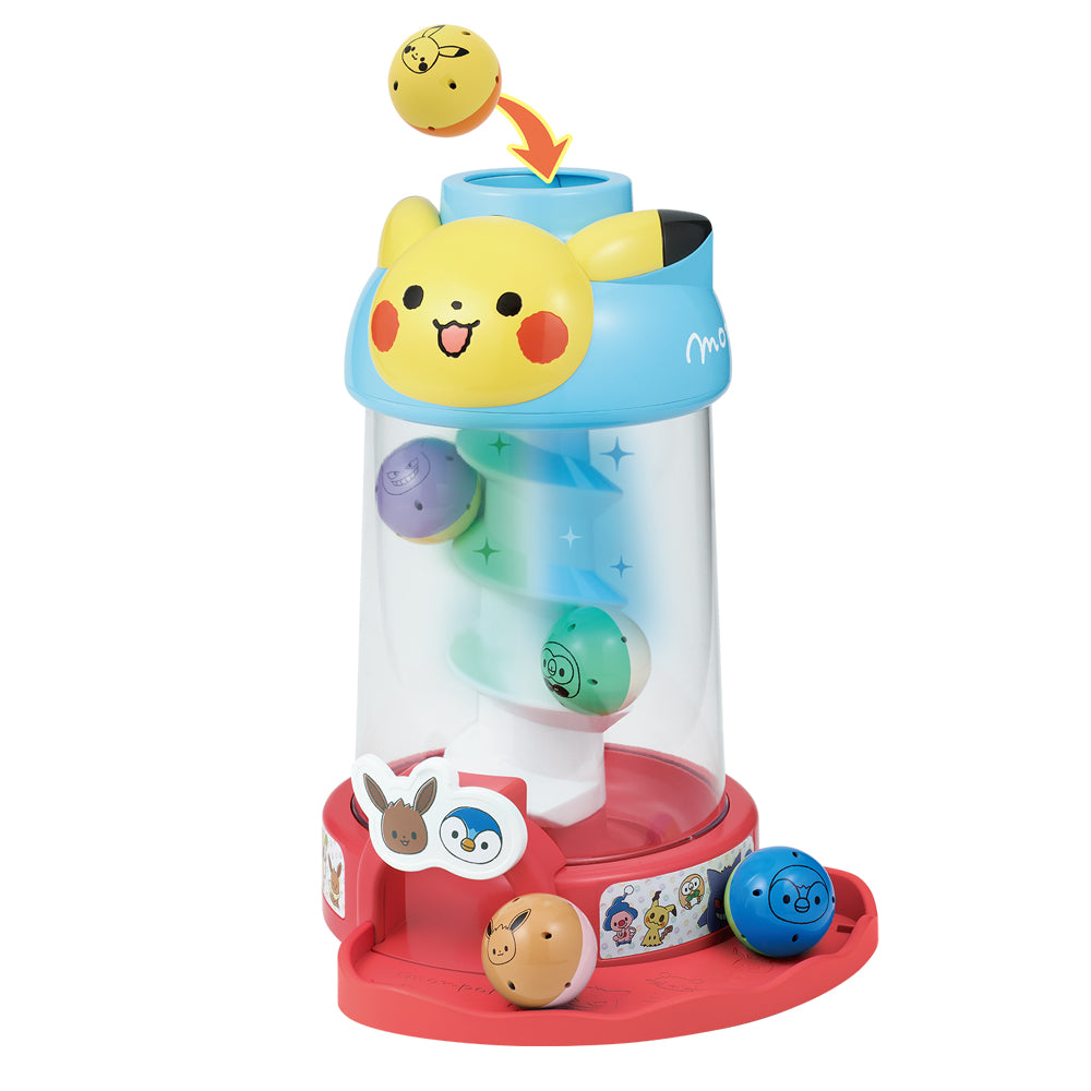 モンポケ 音も！光も！ころころピカチュウタワー