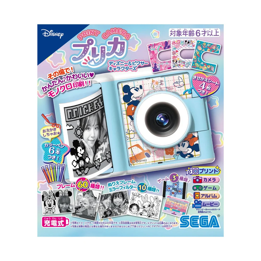 PRINT CAMERA プリカ ディズニー&ピクサーキャラクターズ