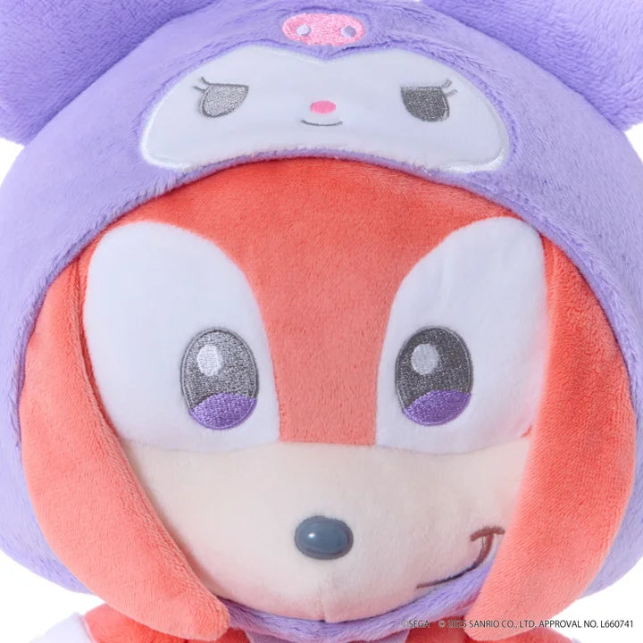【2025年11月上旬発売】SONIC ＆ FRIENDS Sanrio characters ぬいぐるみM ナックルズ × クロミ