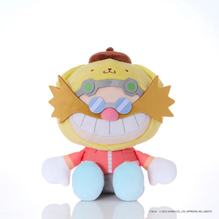 【2025年11月上旬発売】SONIC ＆ FRIENDS Sanrio characters ぬいぐるみM Dr.エッグマン × ポムポムプリン
