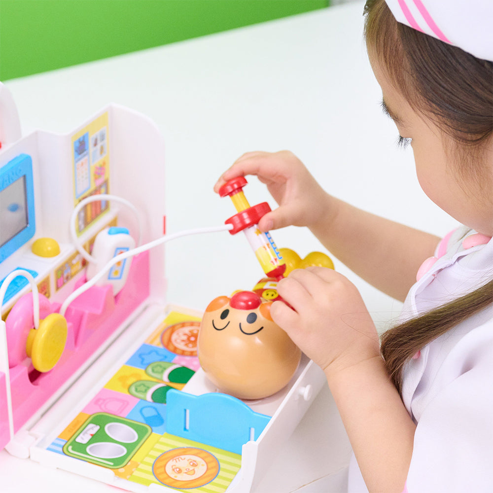 アンパンマン ピカッとしんだん！ げんき100ばい びょういん 病院 お医者さん アンパンマン ピカッとしんだん！げんき100ばいびょういん