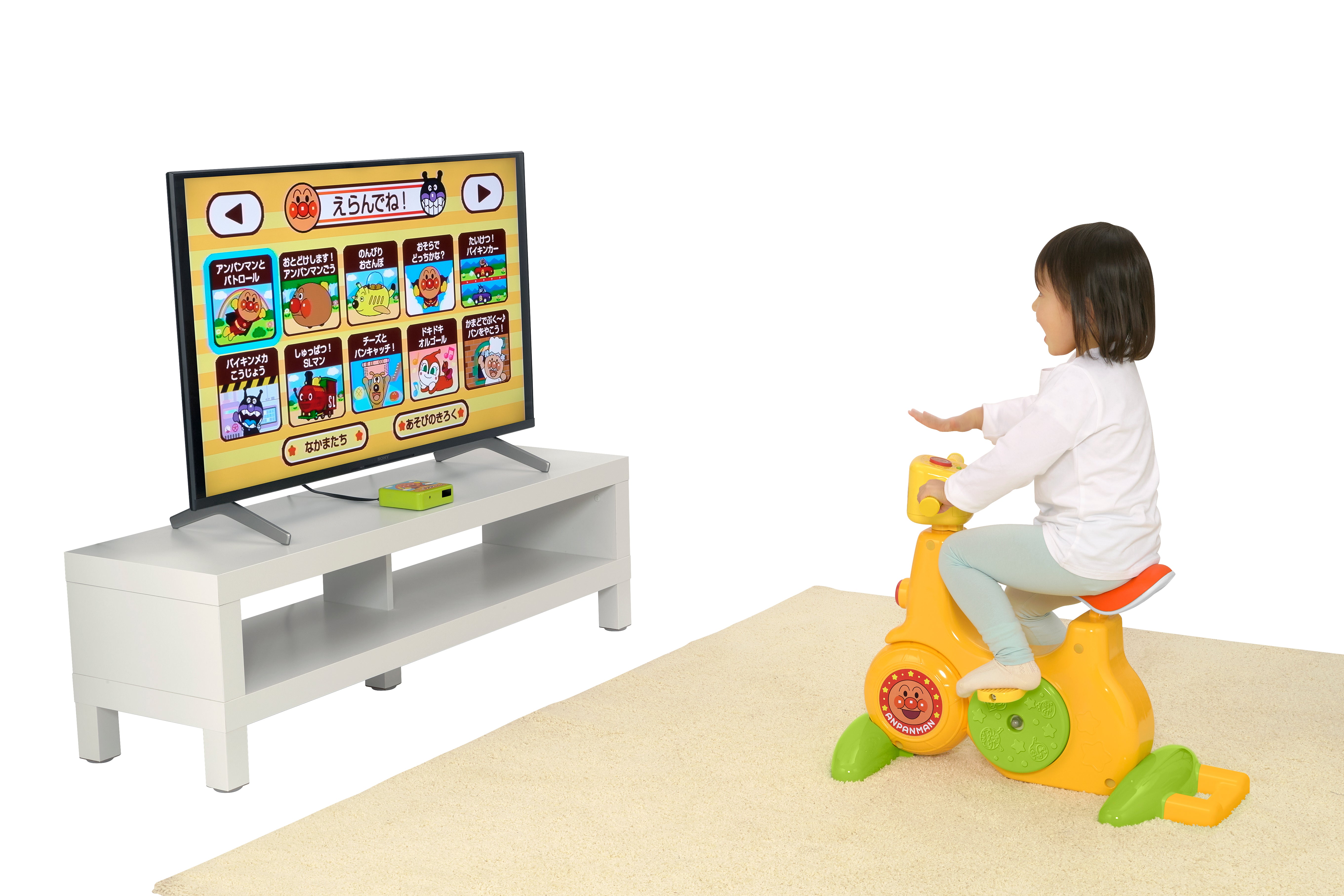 【2025年11月上旬発売】運動・知育・遊びもいっぱい! GoGo!  アンパンマンサイクリング