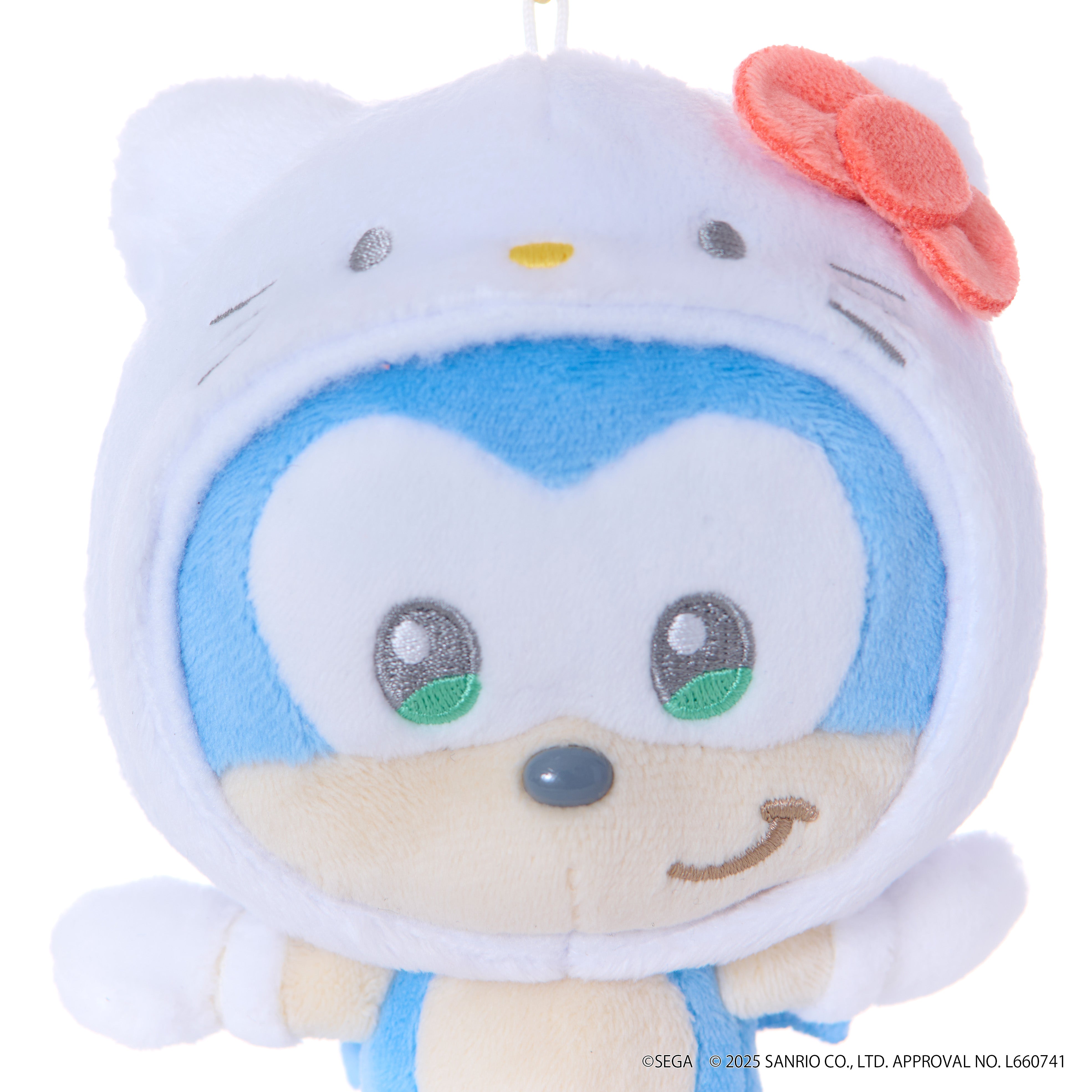 【2025年11月上旬発売】SONIC ＆ FRIENDS Sanrio characters マスコット ソニック × ハローキティ