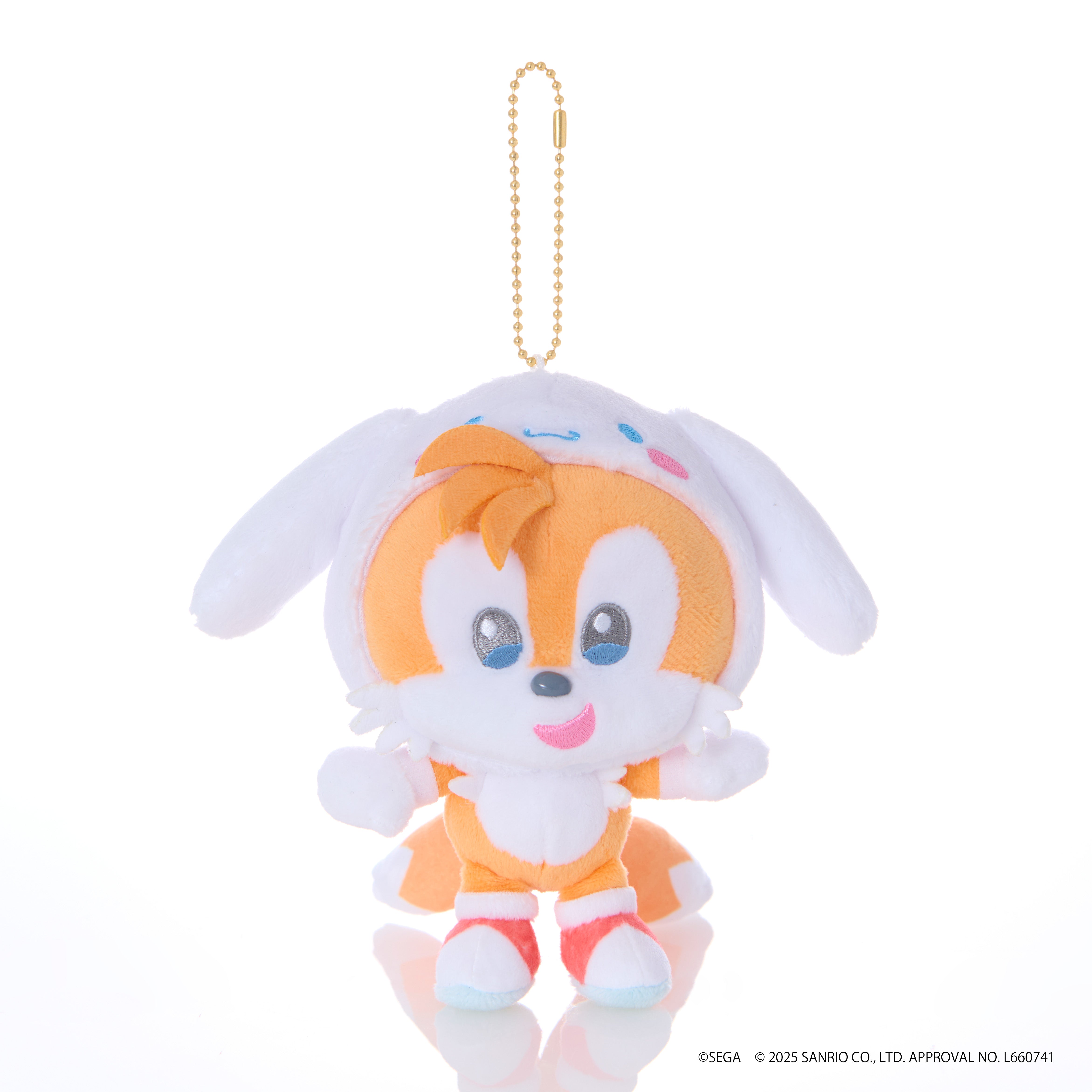 【2025年11月上旬発売】SONIC ＆ FRIENDS Sanrio characters マスコット テイルス × シナモロール