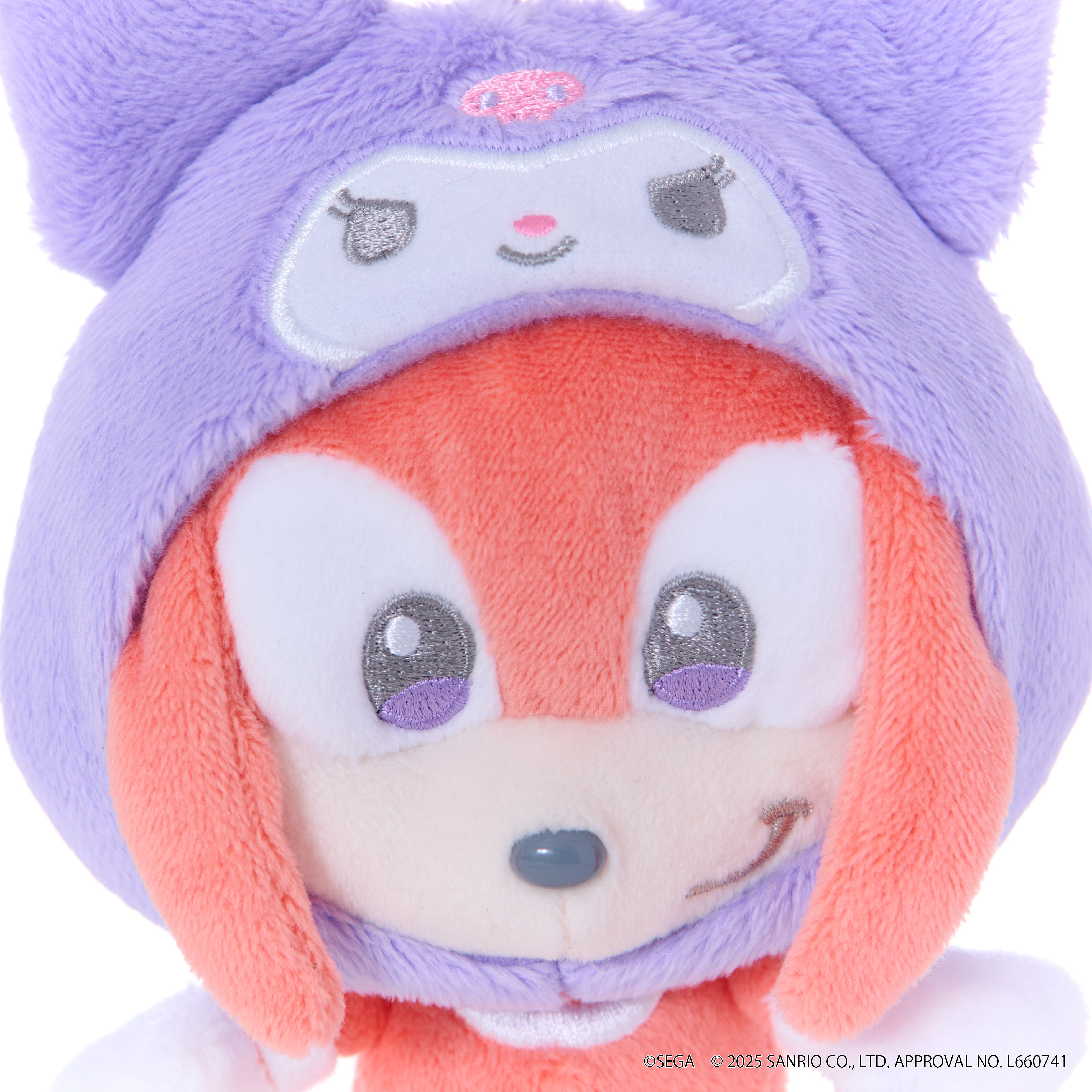 【2025年11月上旬発売】SONIC ＆ FRIENDS Sanrio characters マスコット ナックルズ × クロミ