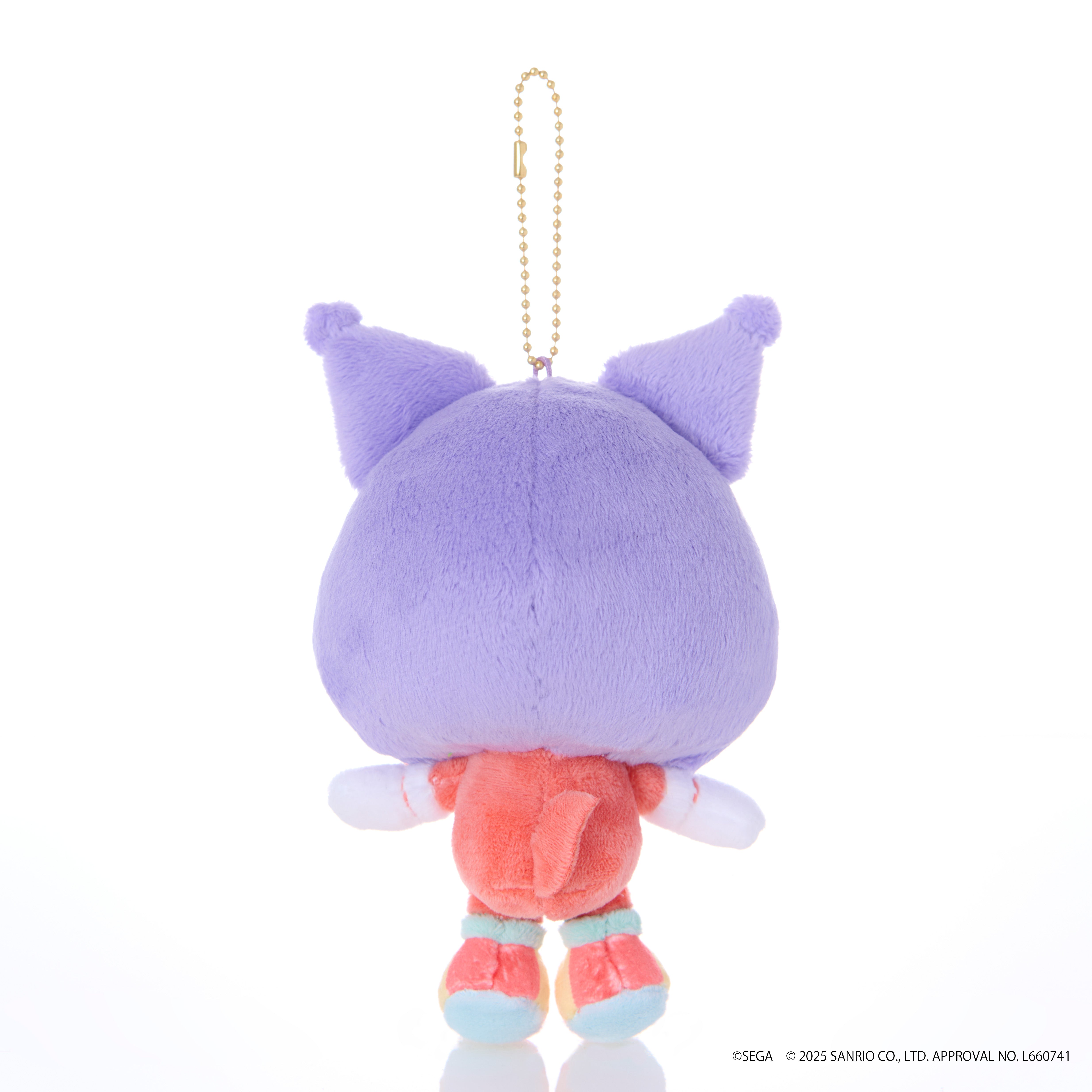 【2025年11月上旬発売】SONIC ＆ FRIENDS Sanrio characters マスコット ナックルズ × クロミ