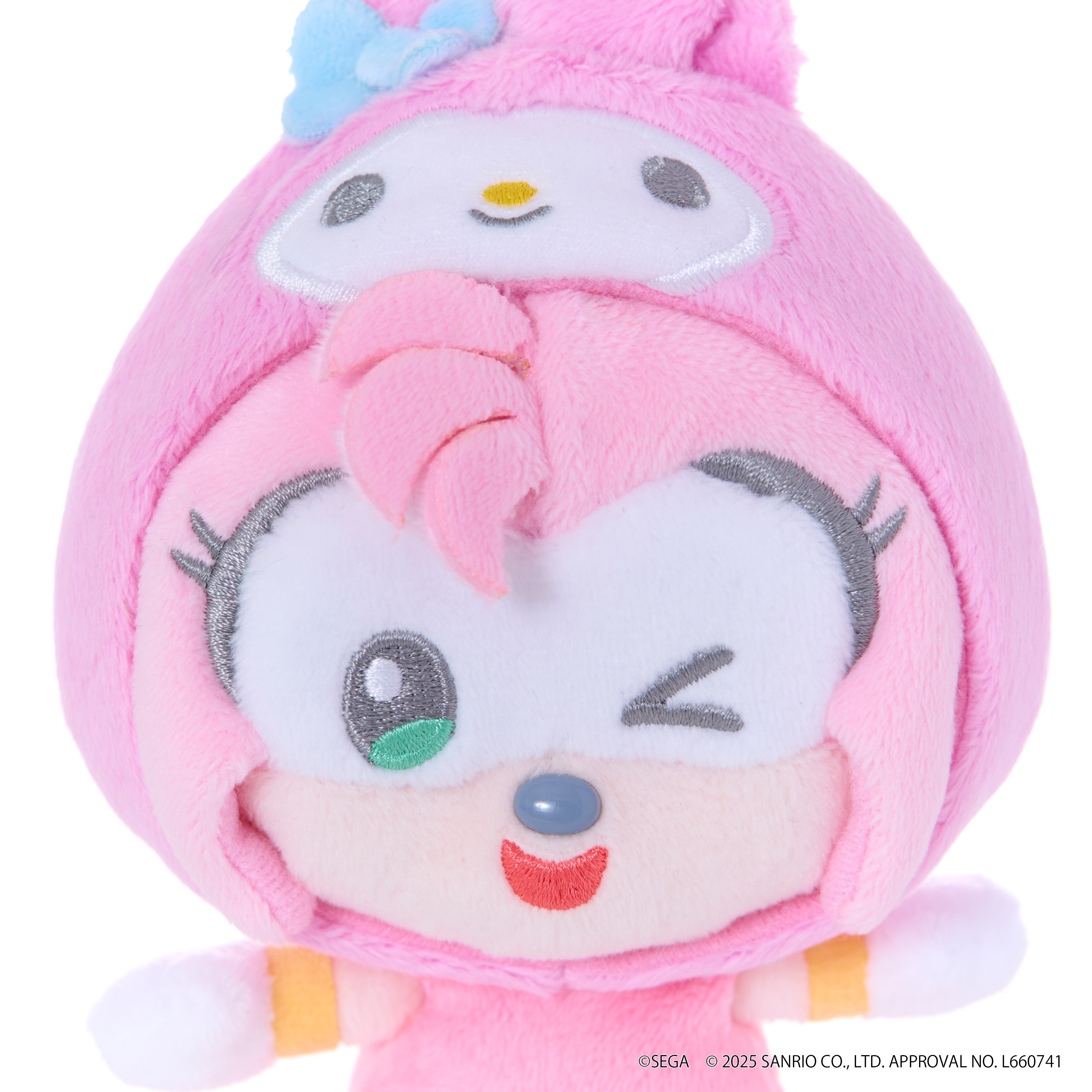 【2025年11月上旬発売】SONIC ＆ FRIENDS Sanrio characters マスコット エミー × マイメロディ