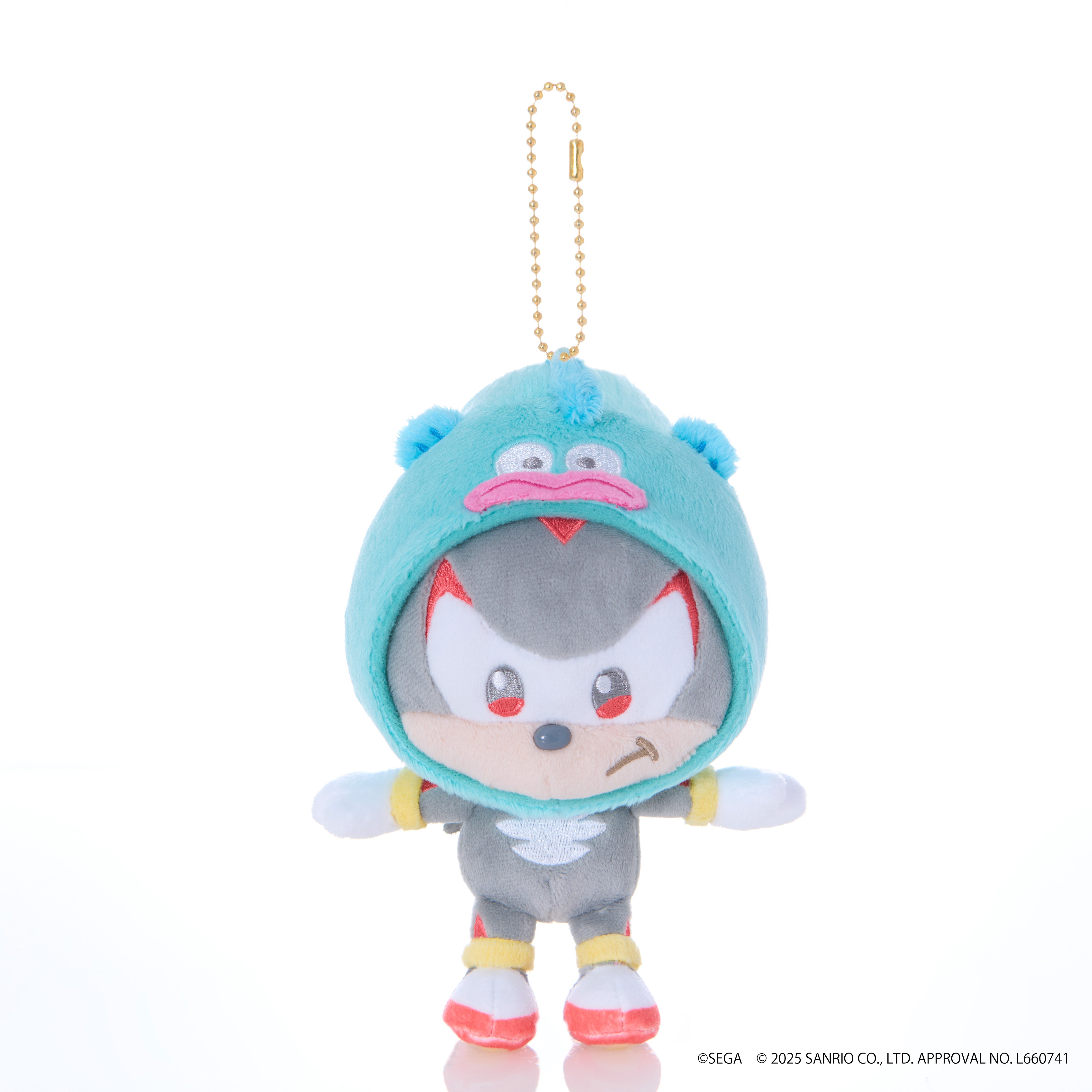 【2025年12月中旬発売】SONIC ＆ FRIENDS Sanrio characters マスコット シャドウ × ハンギョドン