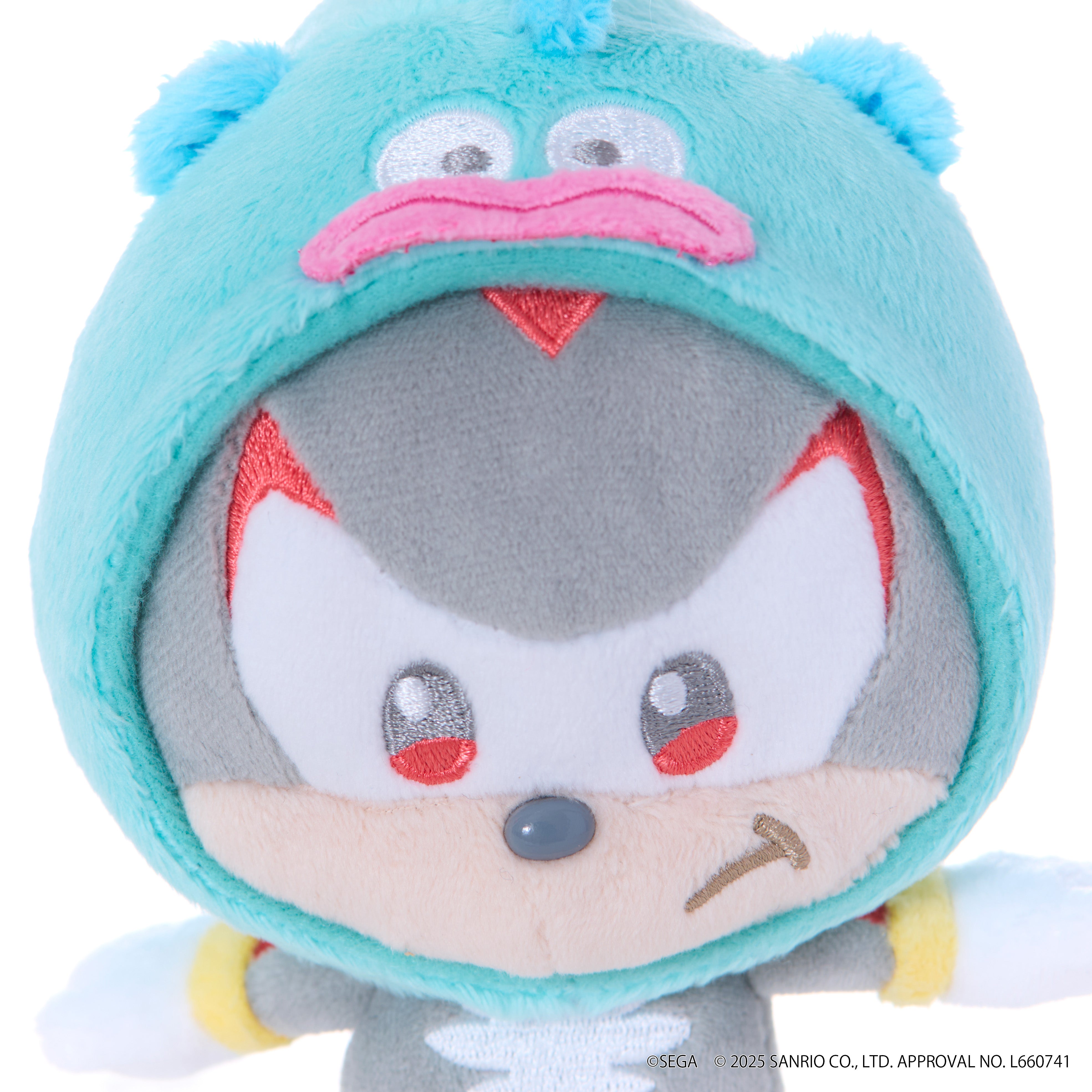 【2025年12月中旬発売】SONIC ＆ FRIENDS Sanrio characters マスコット シャドウ × ハンギョドン
