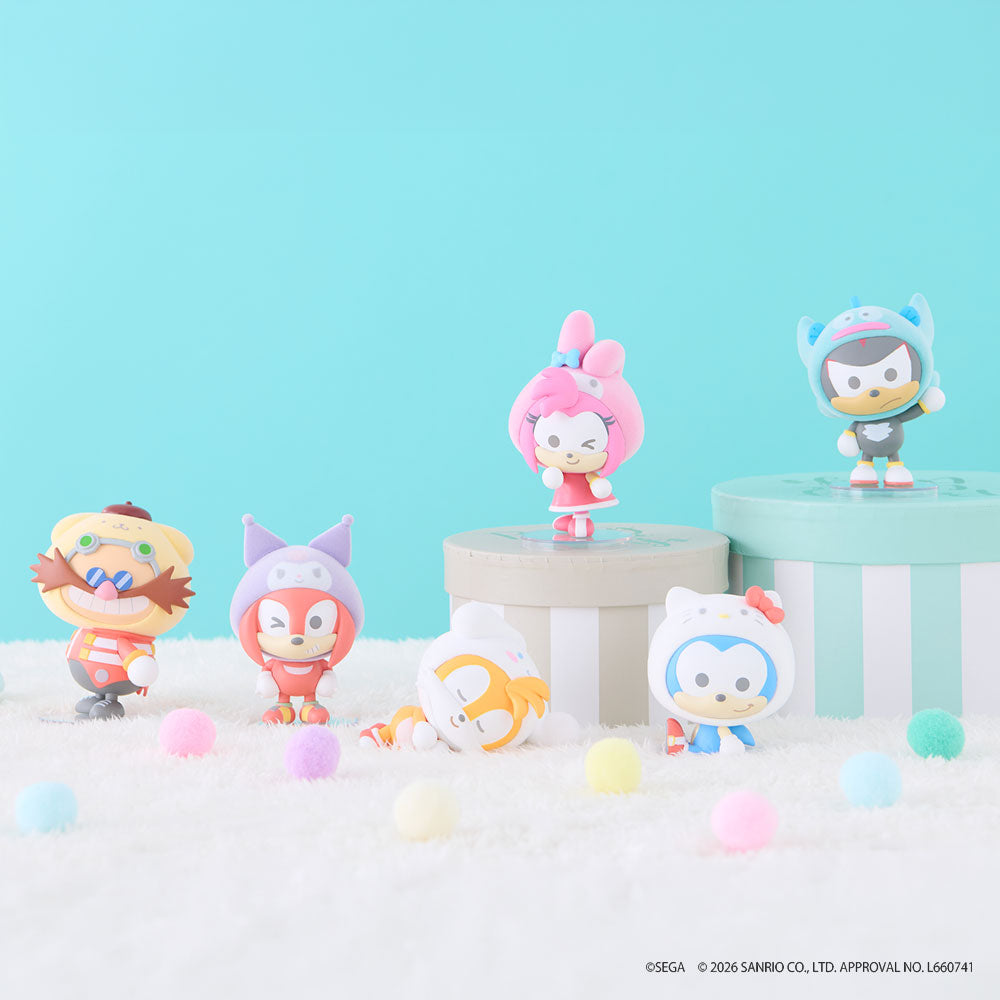 【7月23日発売予定】SONIC＆FRIENDS×Sanrio characters ふわふわフィギュア Relax