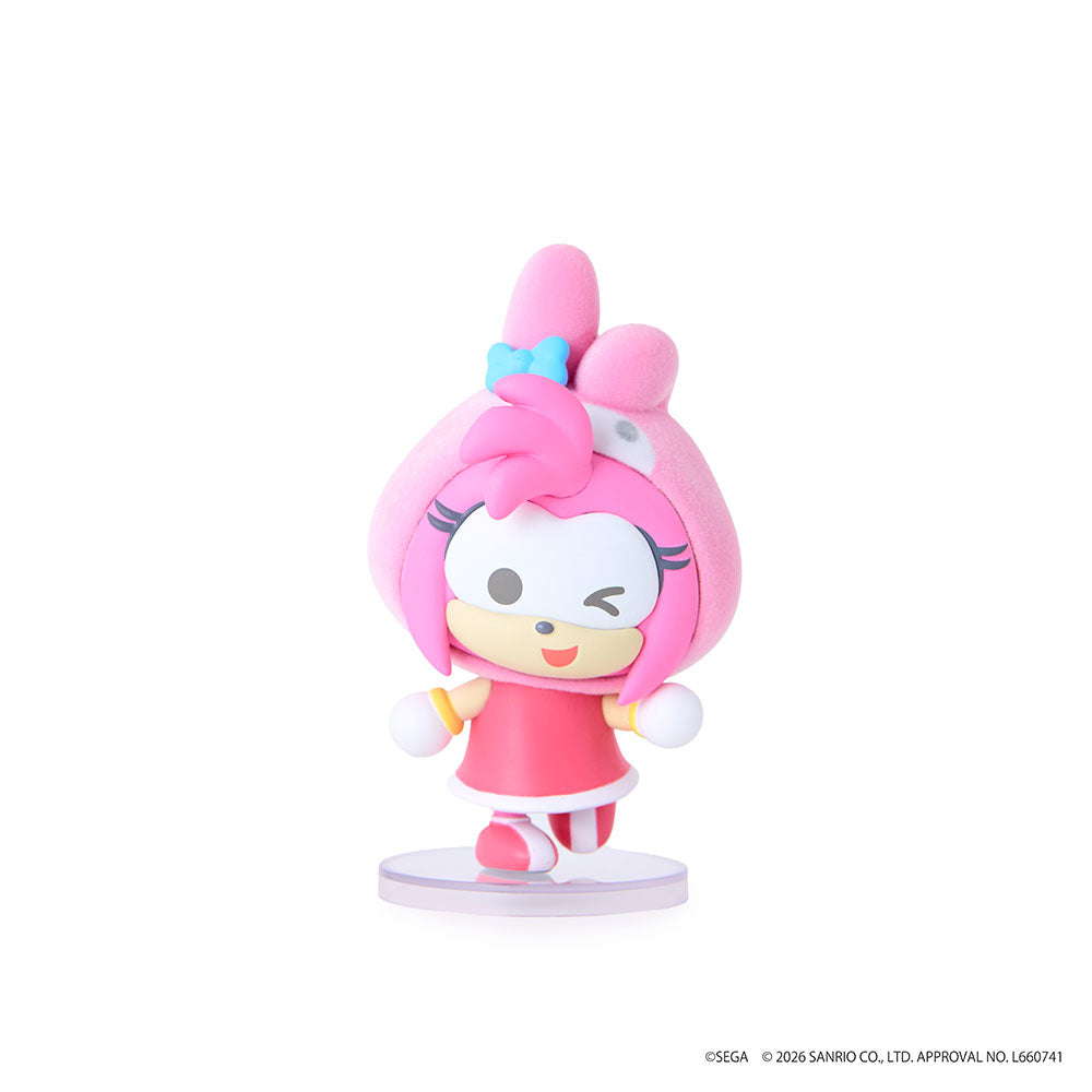 【7月23日発売予定】SONIC＆FRIENDS×Sanrio characters ふわふわフィギュア Enjoy（BOX購入）