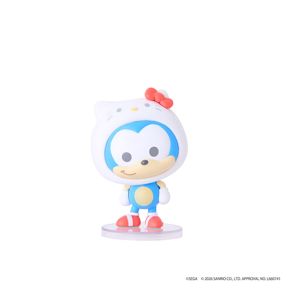 【7月23日発売予定】SONIC＆FRIENDS×Sanrio characters ふわふわフィギュア Enjoy（BOX購入）