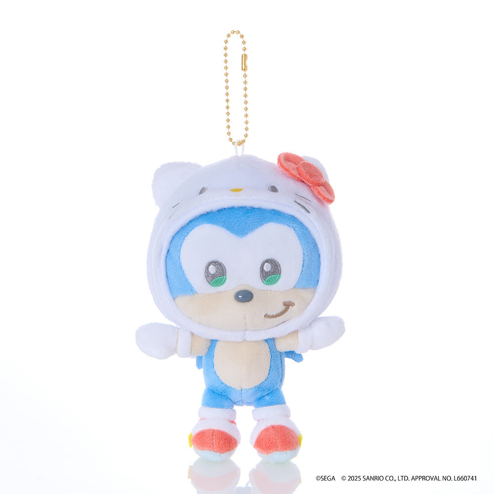 【2025年11月上旬発売】SONIC ＆ FRIENDS Sanrio characters マスコット ソニック × ハローキティ